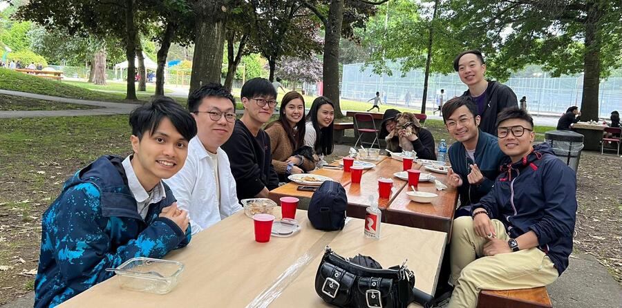 全國原住民歷史月加拿大中文電台主持員工齊聚一堂BBQ13586