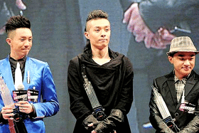 Louis Cheung, Pakho Chau, Wong Cho Lam won Hit Creative Singer