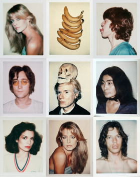 還有花拉、John Lennon、Yoko Ono、Bianca Jagger。Andy Warhol 拍人物 Polaroid 都走自然而不造作路線，凸顯相中人的性格。