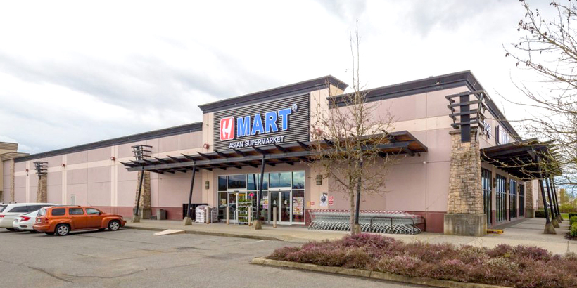 H-Mart 位於 Port Coquitlam 的分店。