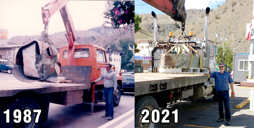 更有趣的是，35 年前運來巨玉的司機今回也為運送巨玉出一分力，是「完璧歸趙」的翻版。(Photo from Heidi Roy)