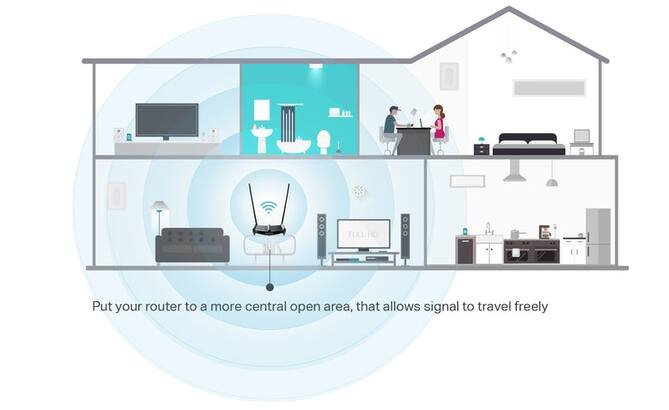 想提升 Wi-Fi 訊號，可以把 router 放在家中比較中心的位置，或使用 mesh router 增加訊號的有效範圍和減低石屎牆阻隔的影響。(Photo by TP-Link)