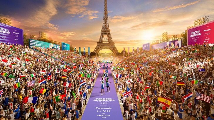 第 33 屆夏季奥林匹克運動會（2024 Summer Olympics）將於 2024 年 7 月 26 日至 8 月 11 日在法國巴黎舉行，而紫色將是今次活動的主要顏色。(Photo from Paris2024 Facebook)