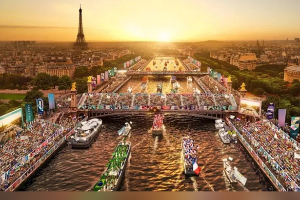 2024 年巴黎奧運會將成為首個將開幕式搬至戶外，並在塞納河上讓船隻搭載運動員入場的奧運會。(Photo by Paris 2024)