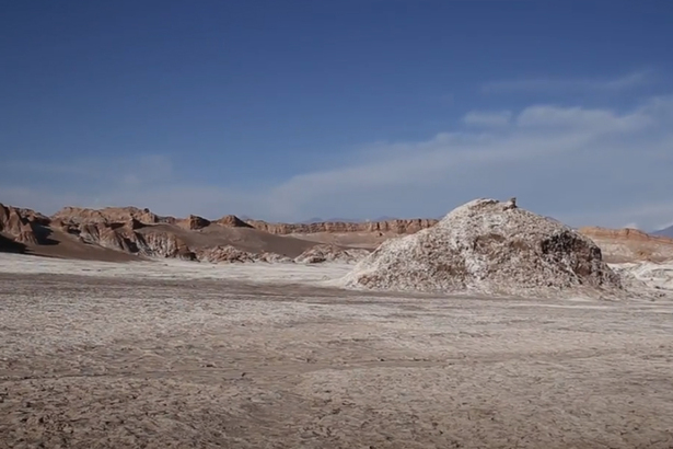 阿塔卡馬沙漠是世界上最乾旱的沙漠，被認為是地球上最類似於火星環境的地方之一。(Photo by Youtube)
