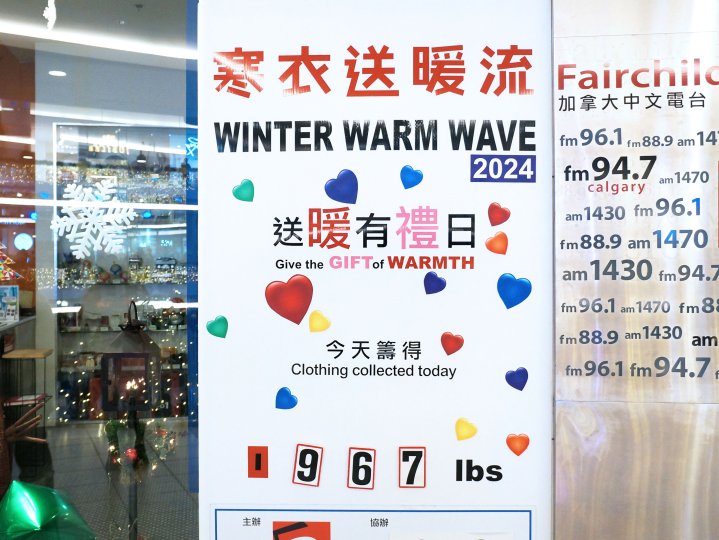 Winter Warm Wave 寒衣送暖流 之 送暖有禮日 | 收集到近千磅禦寒衣物