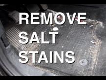 Salt stain 大雪過後 如何清除皮鞋和地毯上的鹽漬？
