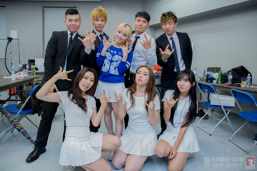 Sunshine Nation (Girlz SpeXial) Behind-the-scenes