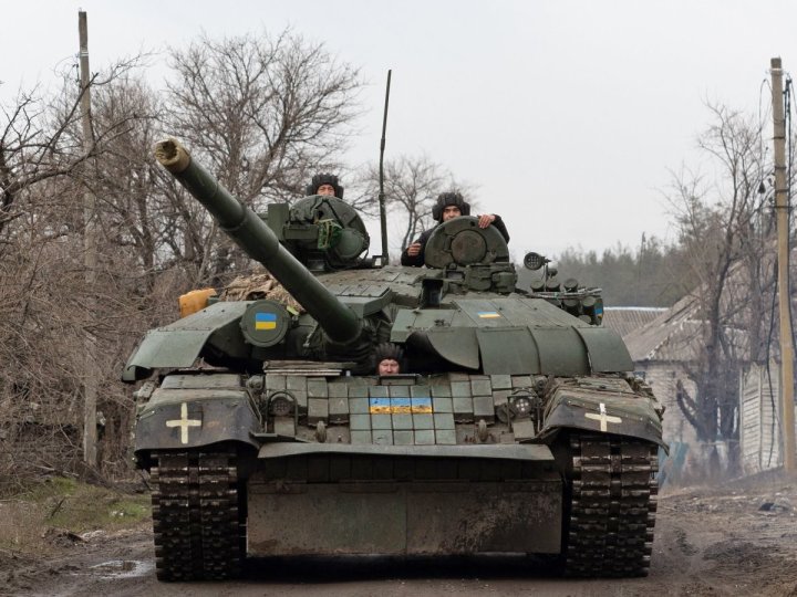 德美宣布向烏克蘭提供坦克