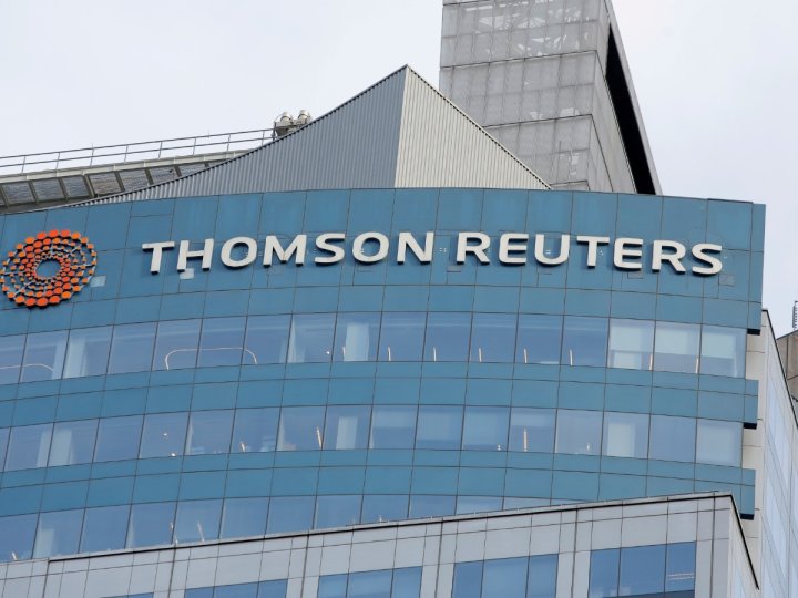 傳媒企業Thomson Reuters第三季度收入增加