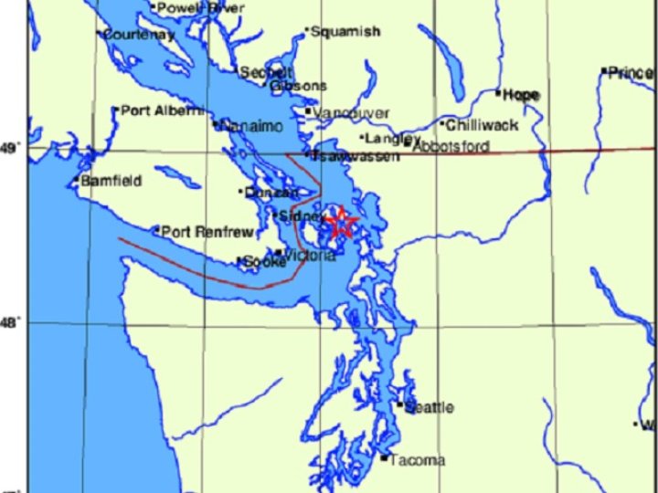 美國西雅圖以西發生4.1級地震 卑詩南岸多地有震感